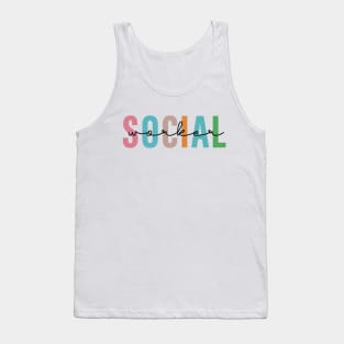 social worker gifts for women Tank Top